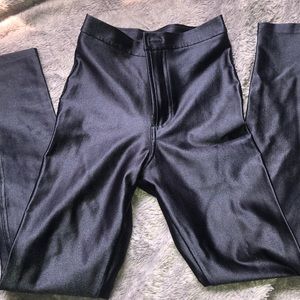Black AA disco pants